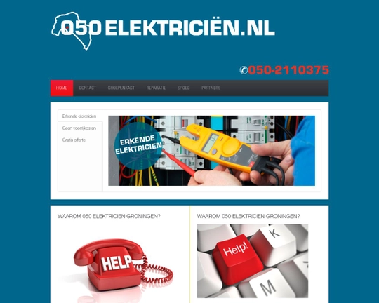 050 Electricien Logo