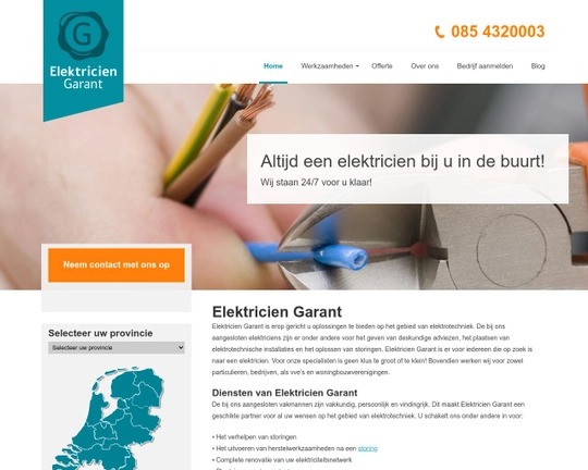Elektricien Garant Logo