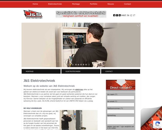 J&S Elektrotechniek Logo