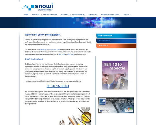 SnoWi Storingsdienst Logo