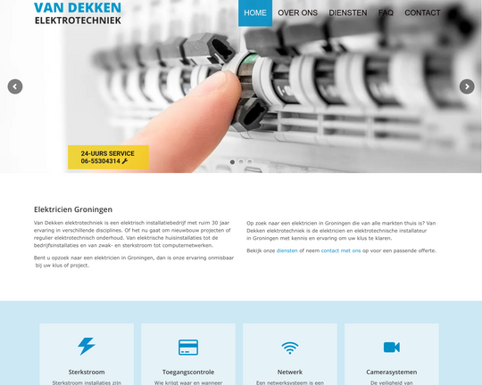 Van Dekken Elektrotechniek Logo