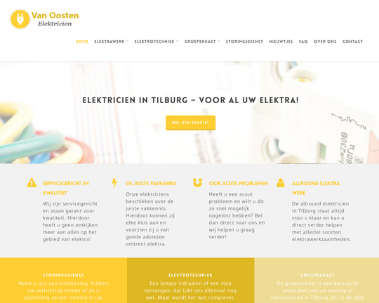 Van Oosten Elektricien Logo